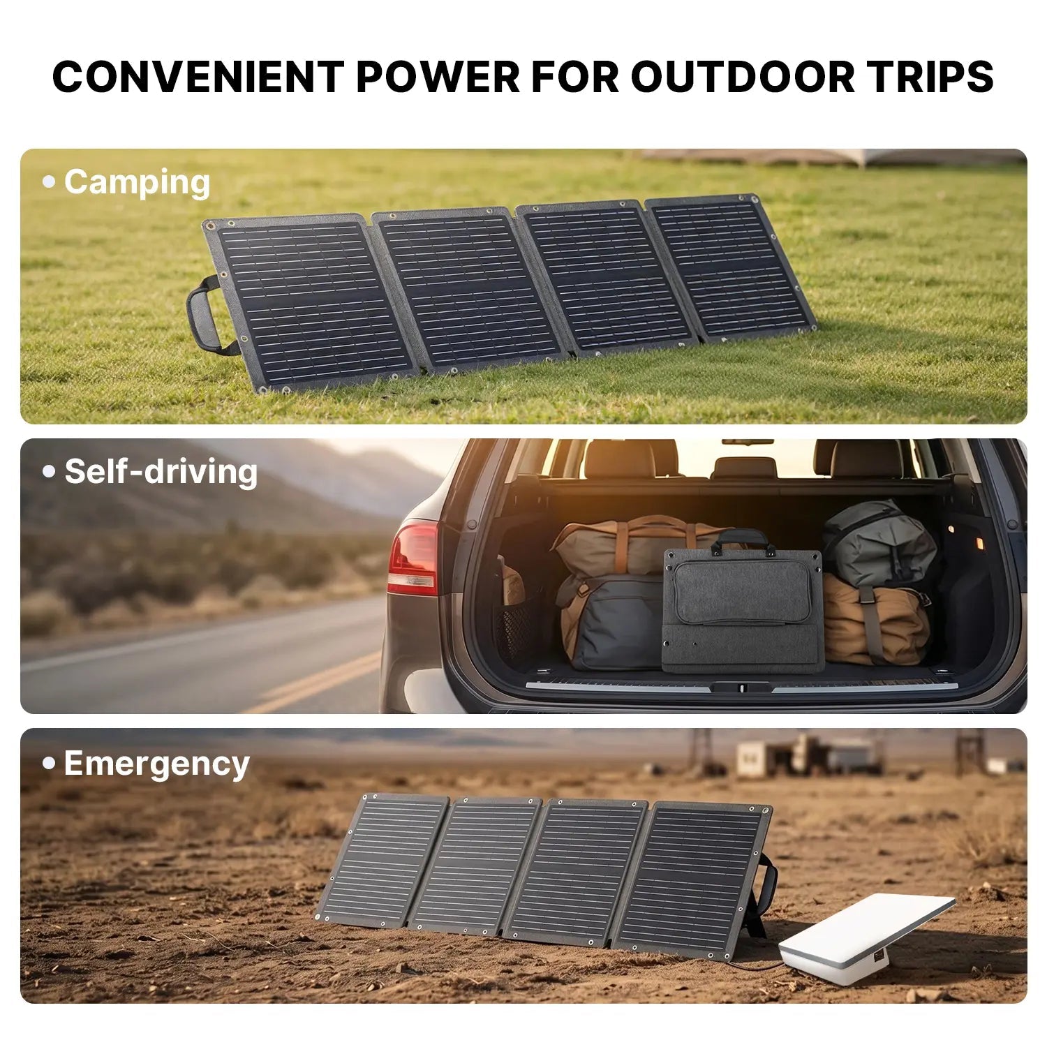 90W Portable Foldable Solar Panel - LiFirstPOWER