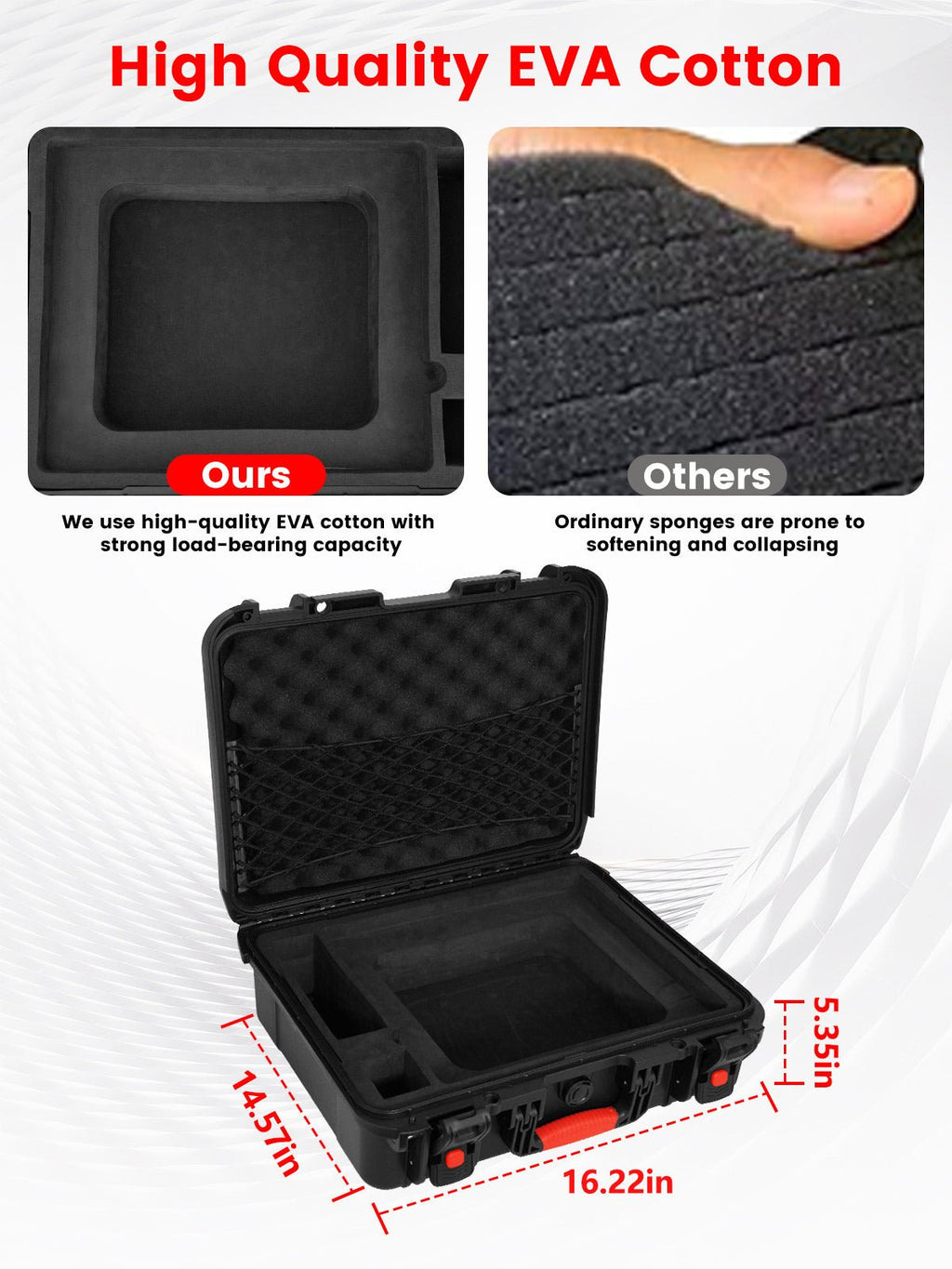 IP67 waterproof starlink mini case · custom foam starlink case - LiFirstPOWER