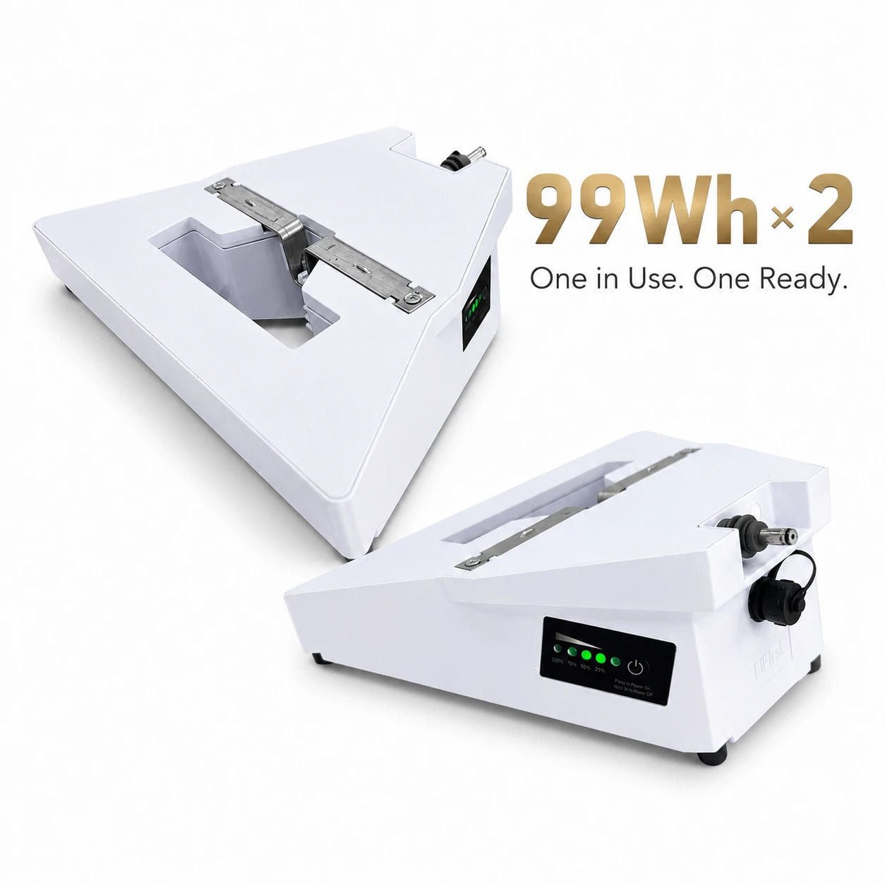 Lifirst Lite 99Wh Starlink Mini Battery System – Continuous Power with Dual-Battery Swap (Air Travel Safe) - LiFirstPOWER