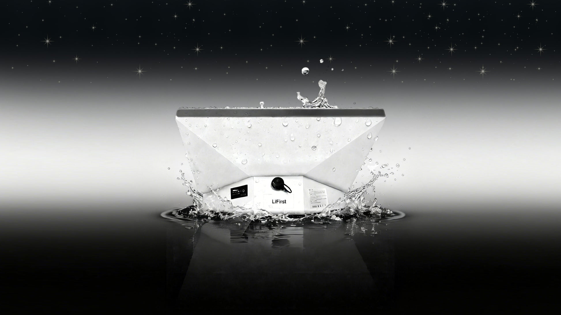 Controlled water-exposure demonstration of a LiFirst Starlink Mini battery system