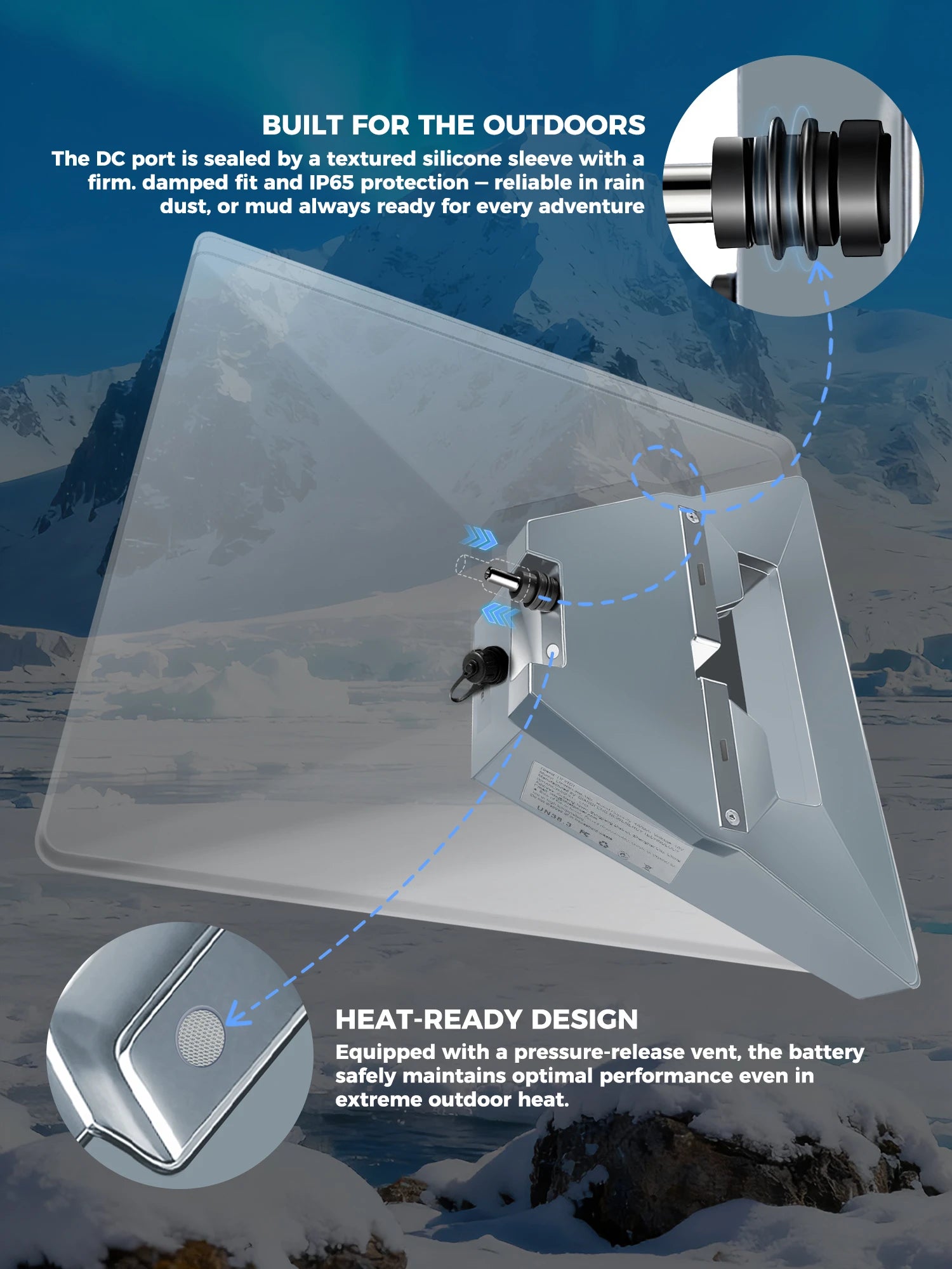 Starlink Mini 180Wh Portable Battery – Waterproof, 7 - 10.5 Runtime - LiFirstPOWER