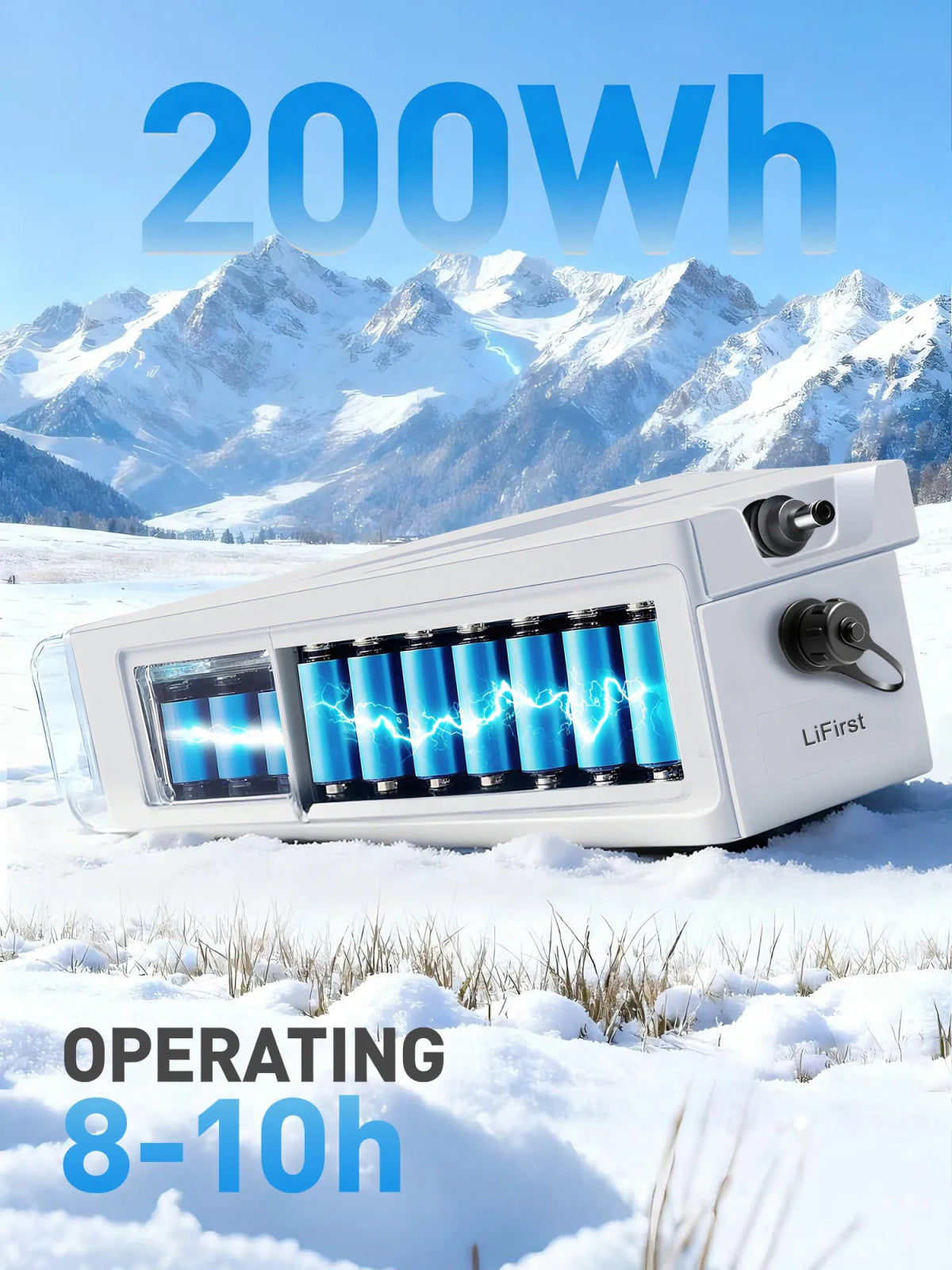 Starlink Mini 200Wh Quick - Release Battery (IP65 Waterproof) - LiFirstPOWER