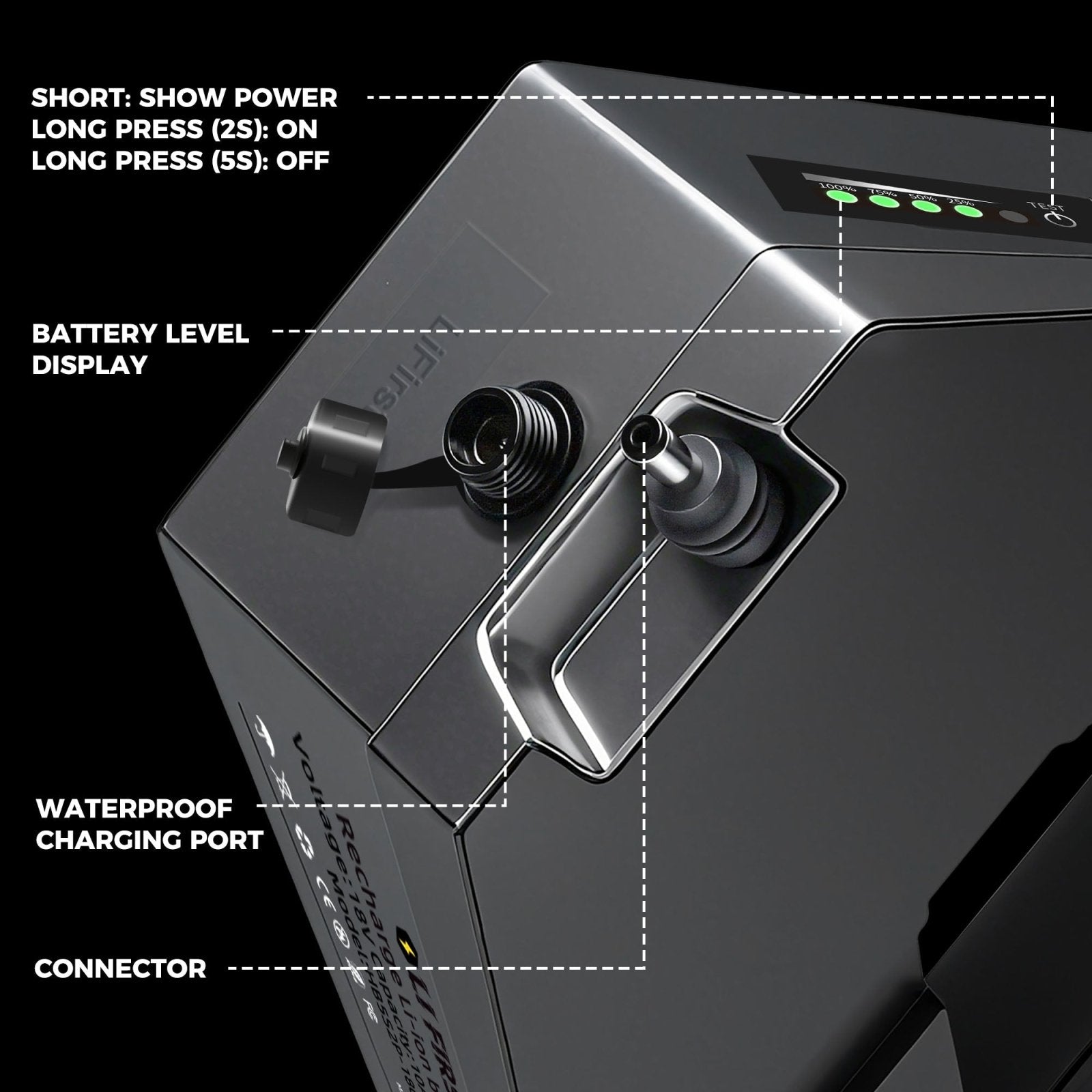 Starlink Mini High - Capacity Portable Battery - LiFirstPOWER