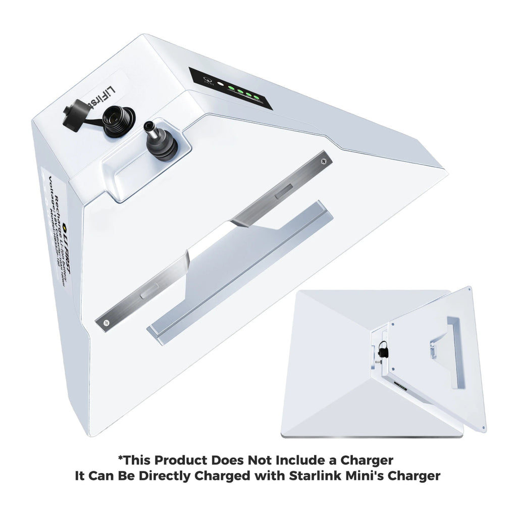 Starlink Mini Portable 200 Wh Aviation - Grade Battery – Waterproof IP65 - LiFirstPOWER