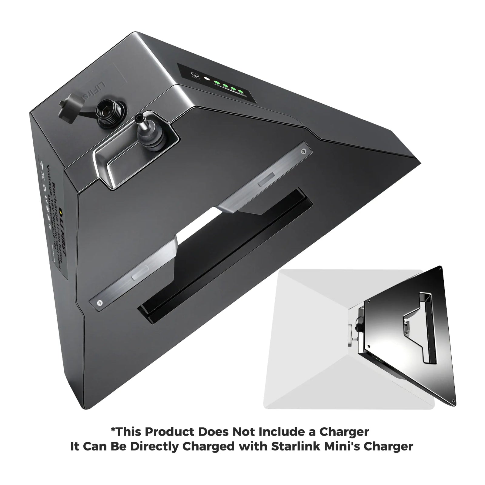 Starlink Mini Portable 200 Wh Aviation - Grade Battery – Waterproof IP65 - LiFirstPOWER