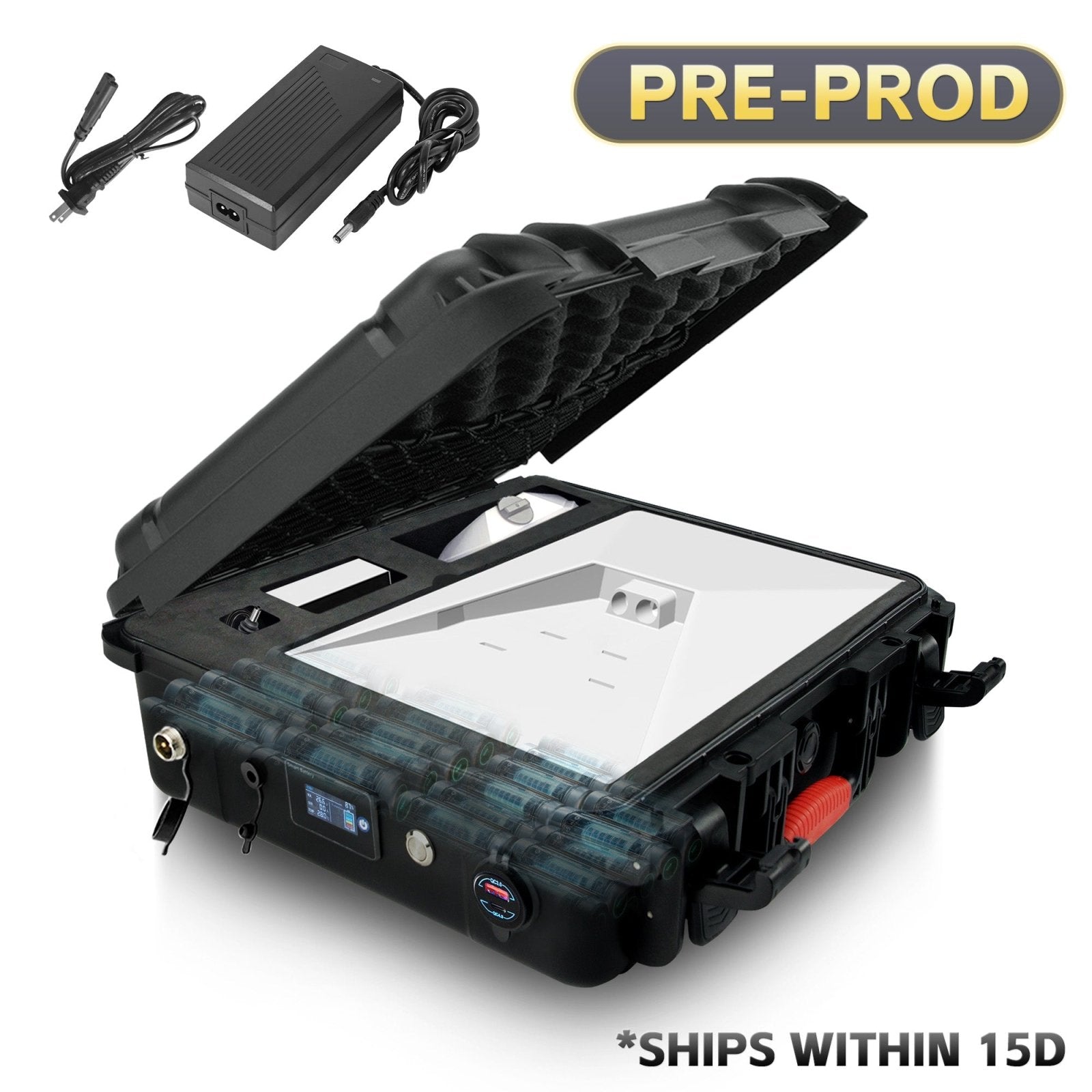 Starlink Mini Rugged Power Case - 378Wh Li - ion Battery, IP67 Weatherproof, 12 - 48V DC for RV/Marine/Outdoor - LiFirstPOWER